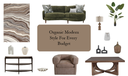 Organic Modern Style for Every Budget