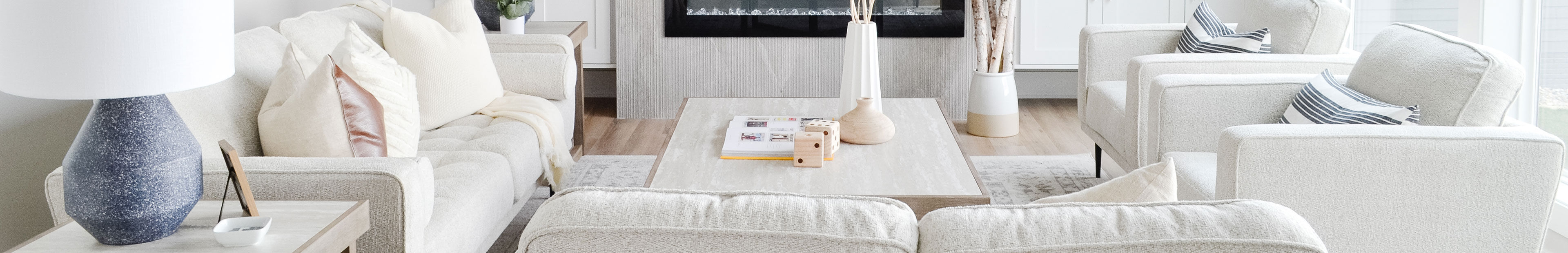 homemakers storefront and pink flowers