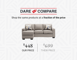 Dare to compare our pricing versus their pricing