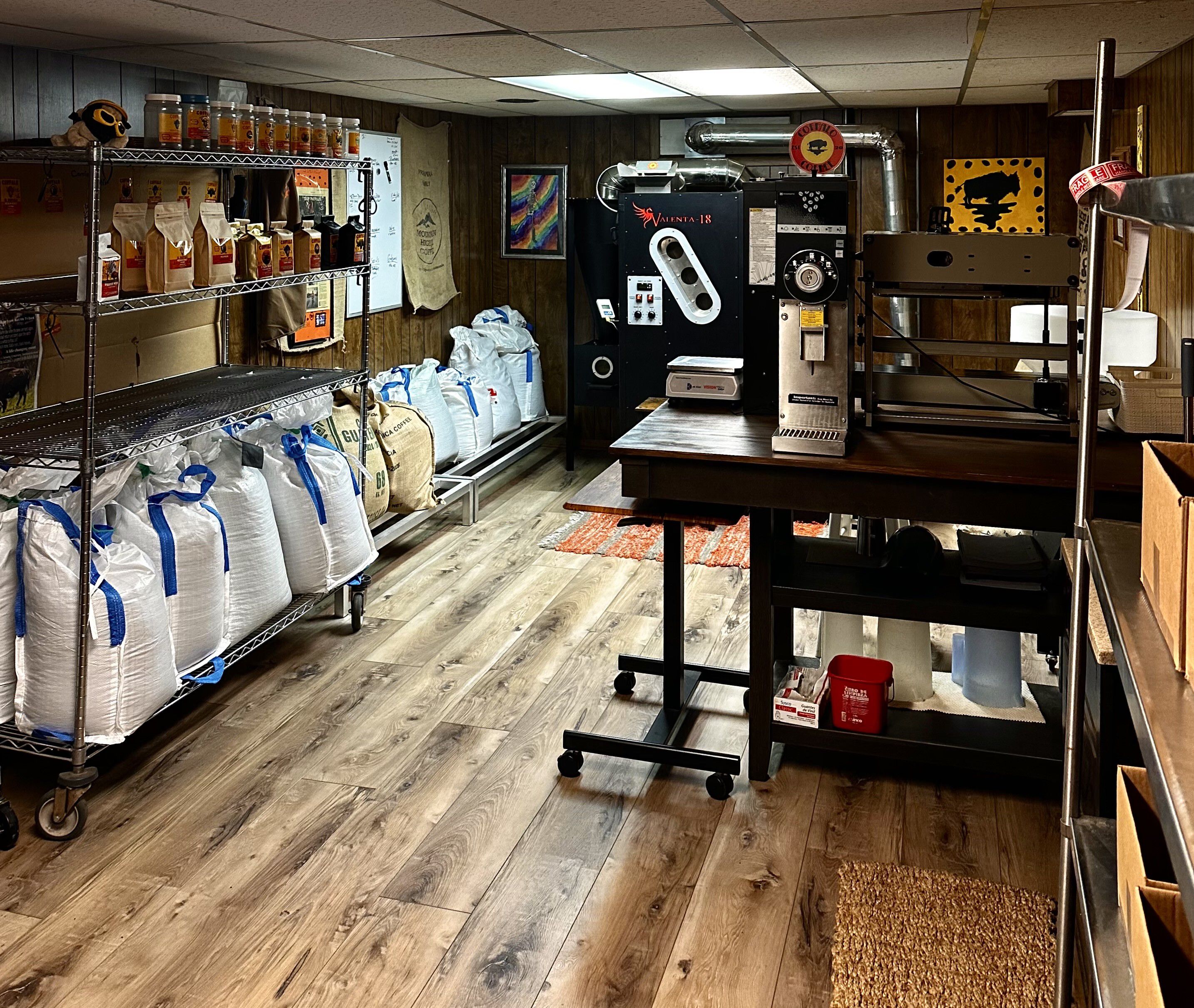 The brew master, Chris James coffee workshop 