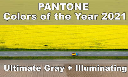 Pantone Colors of the Year 2021: Ultimate Gray and Illuminating