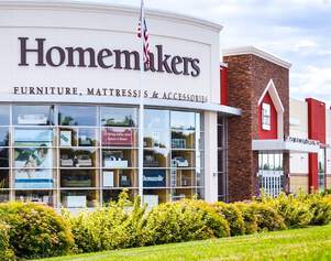 homemakers furniture storefront
