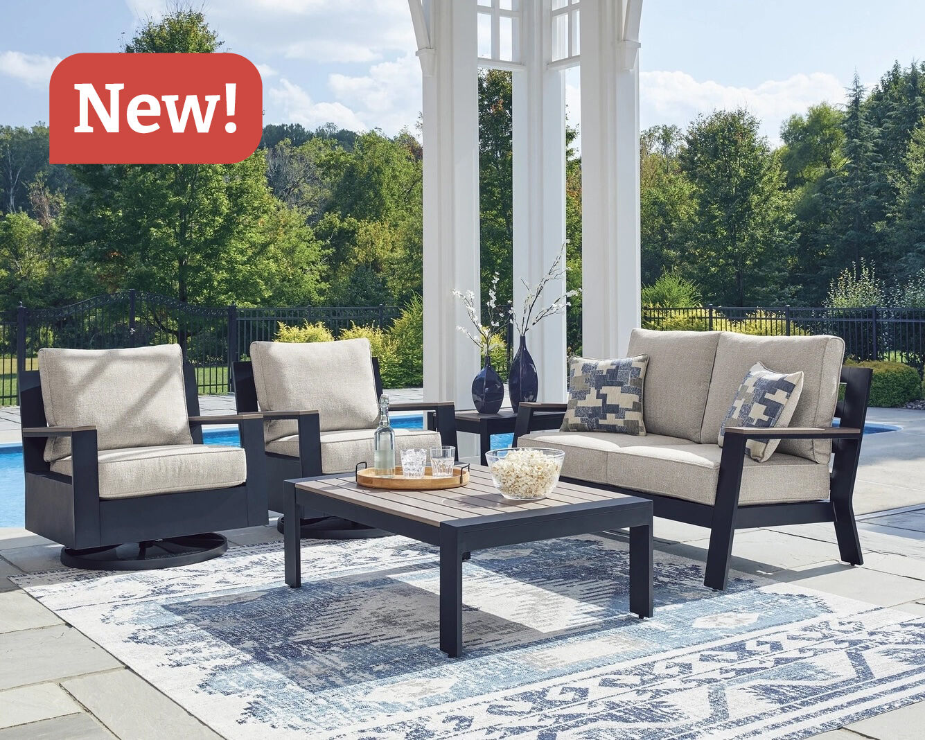 New outdoor arrivals