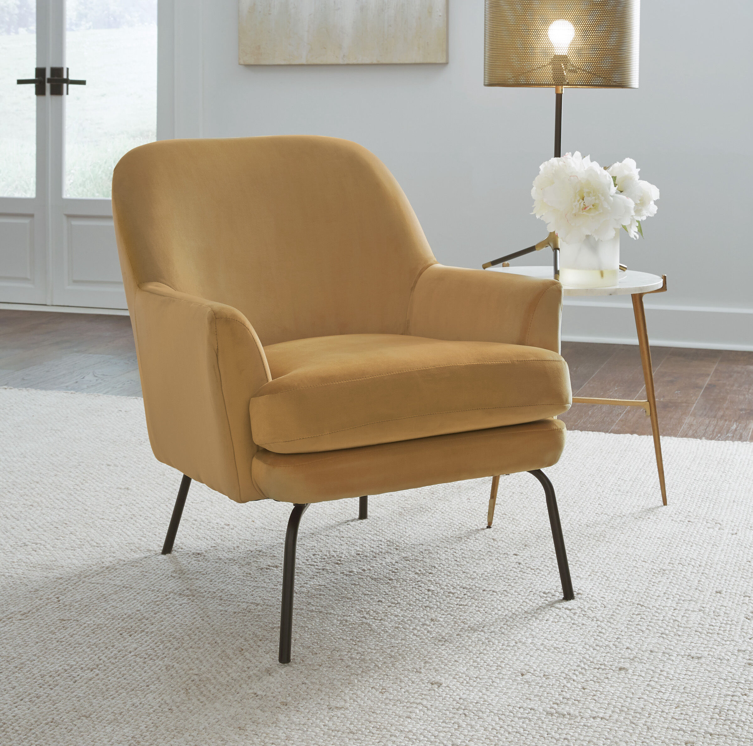 Ashley zossen accent chair store
