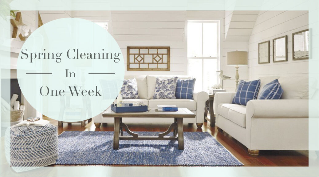 How to Spring Clean Your House in One Week