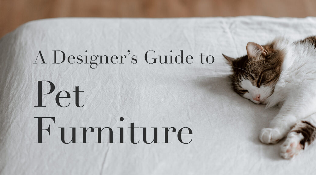 A Designer&rsquo;s Guide to Pet Furniture