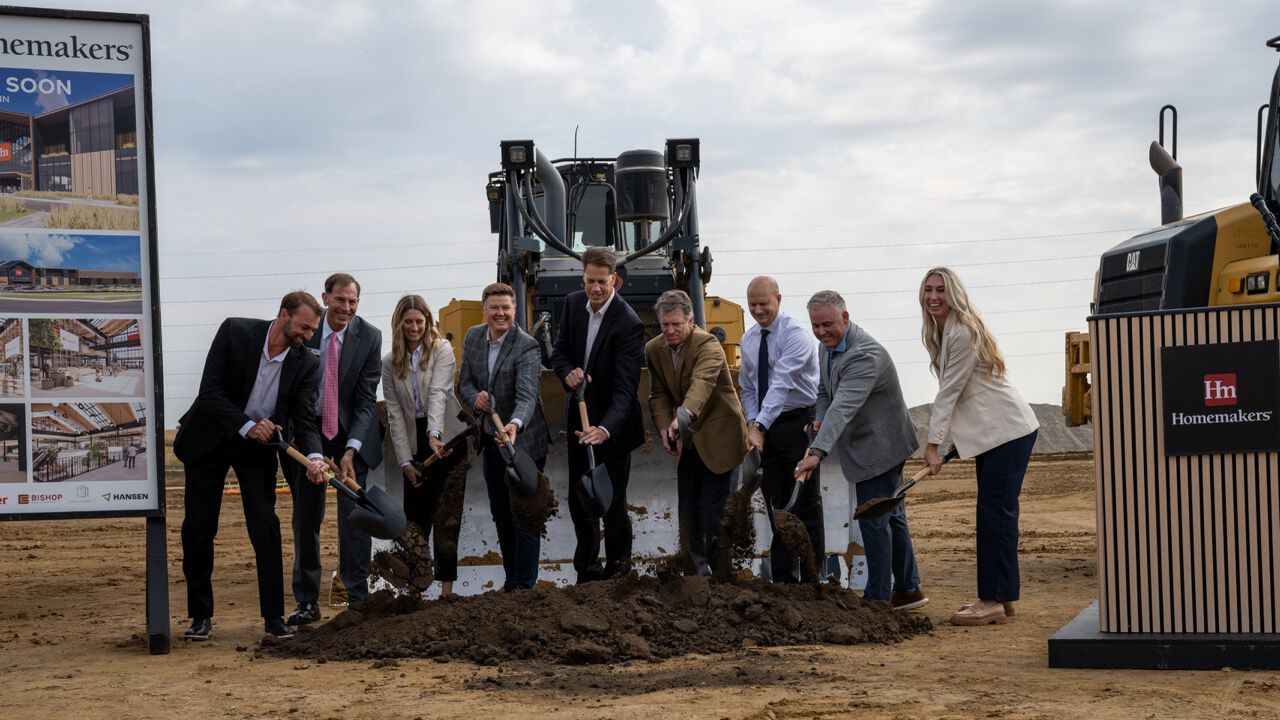 Tiffin, Iowa New Store Location Groundbreaking Ceremony