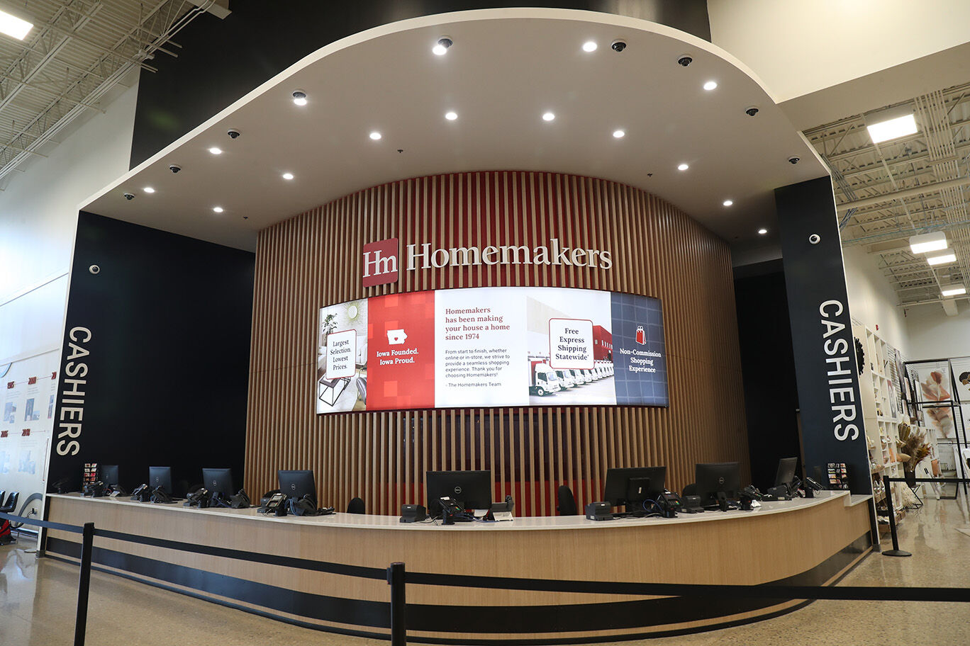 Front office renovated