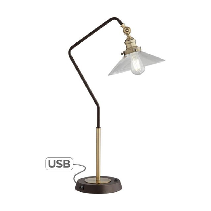 Industrial table lamp