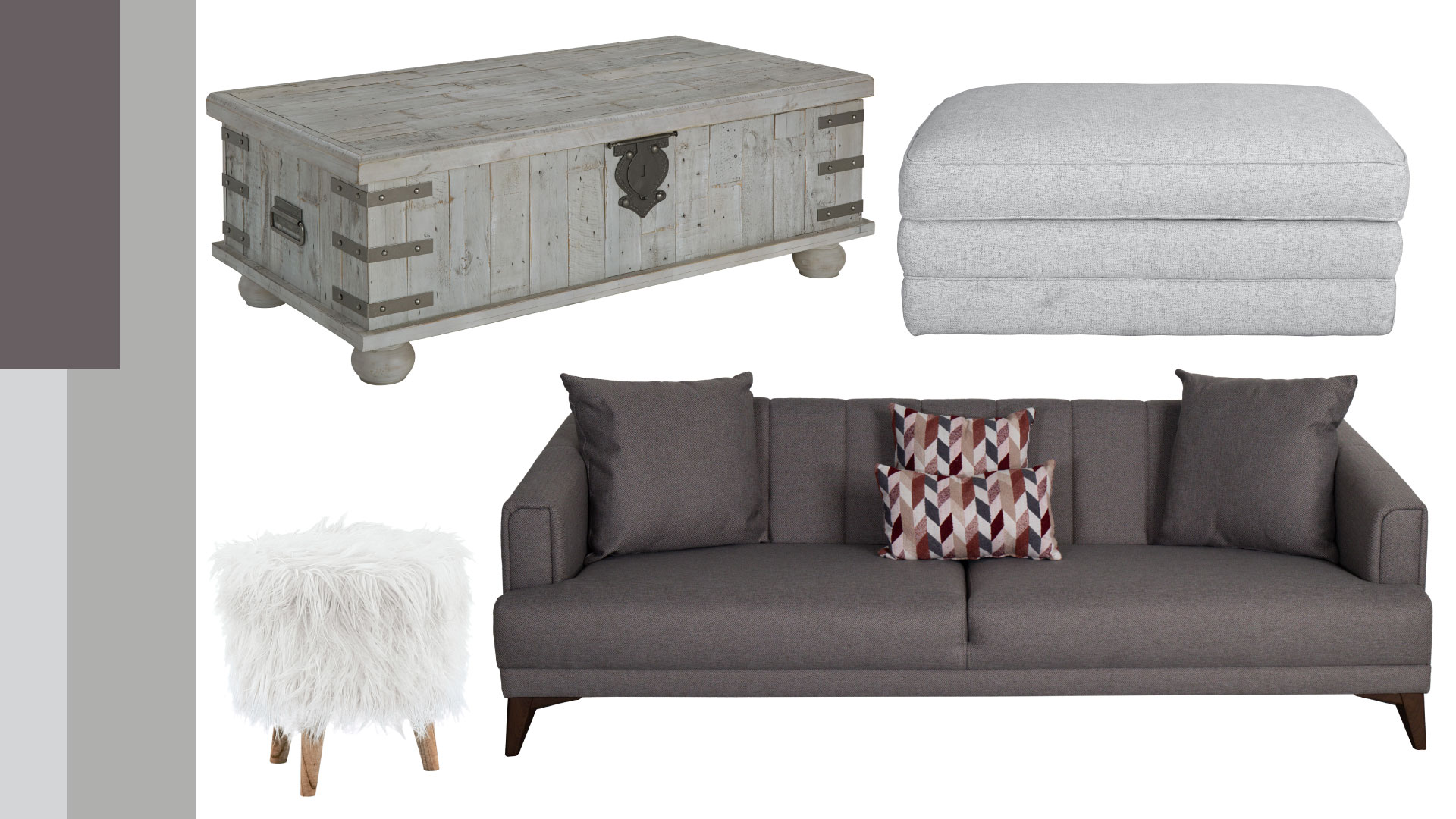 gray furniture
