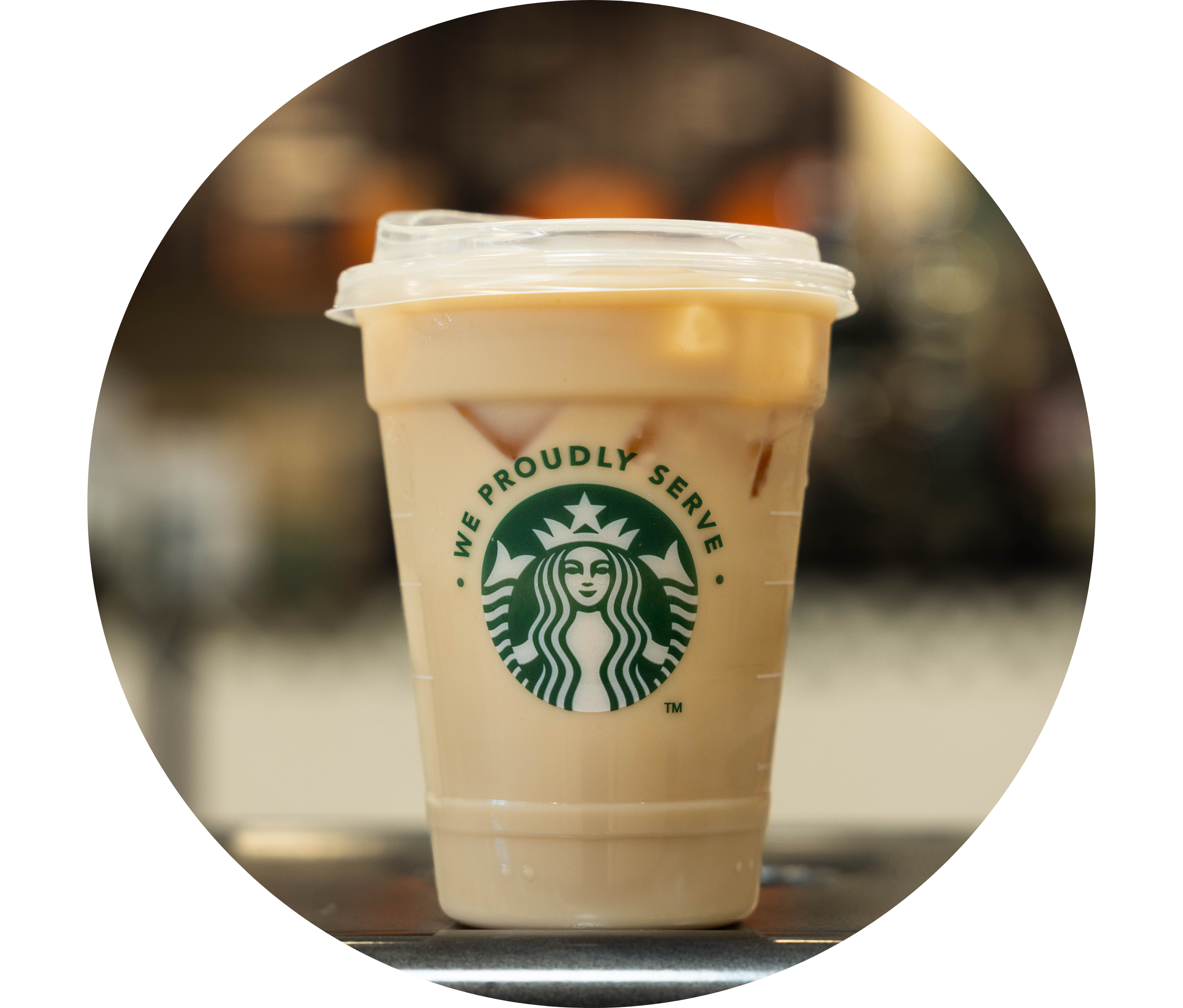 Iced chai with brown sugar