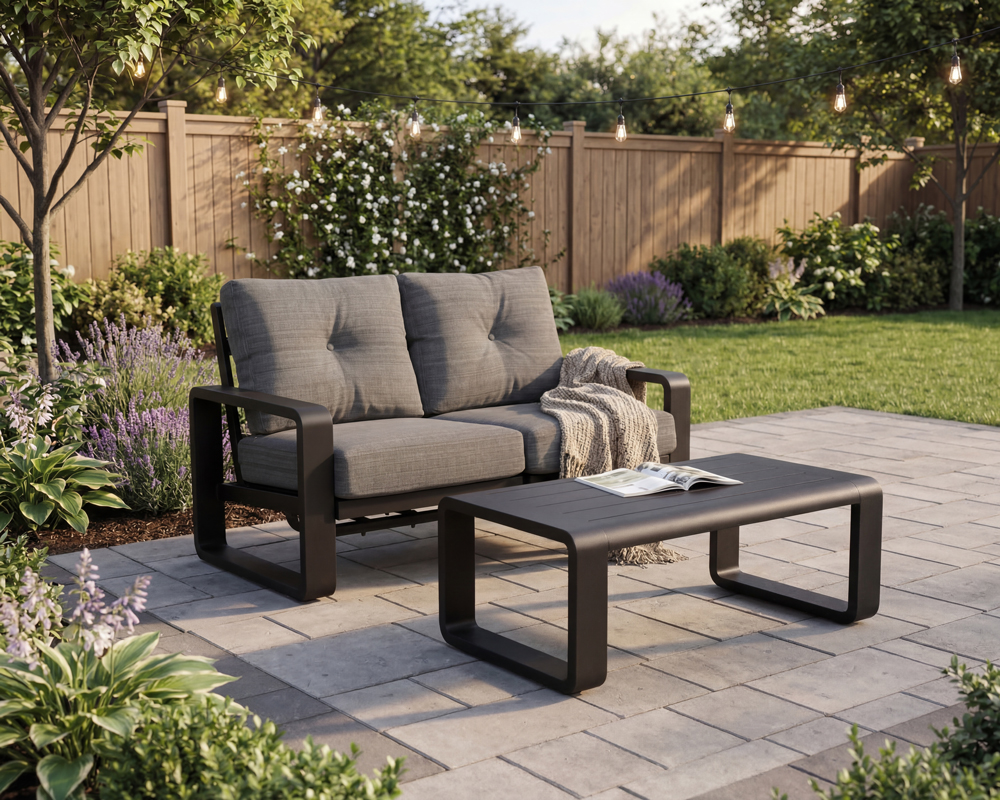 modern outdoor furniture set