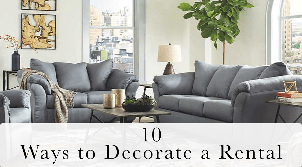 10 ways to decorate a rental