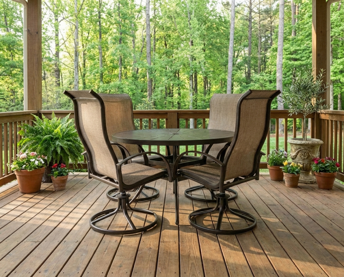 modern outdoor furniture set