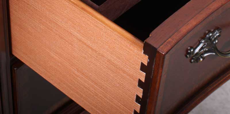 drawer joint construction