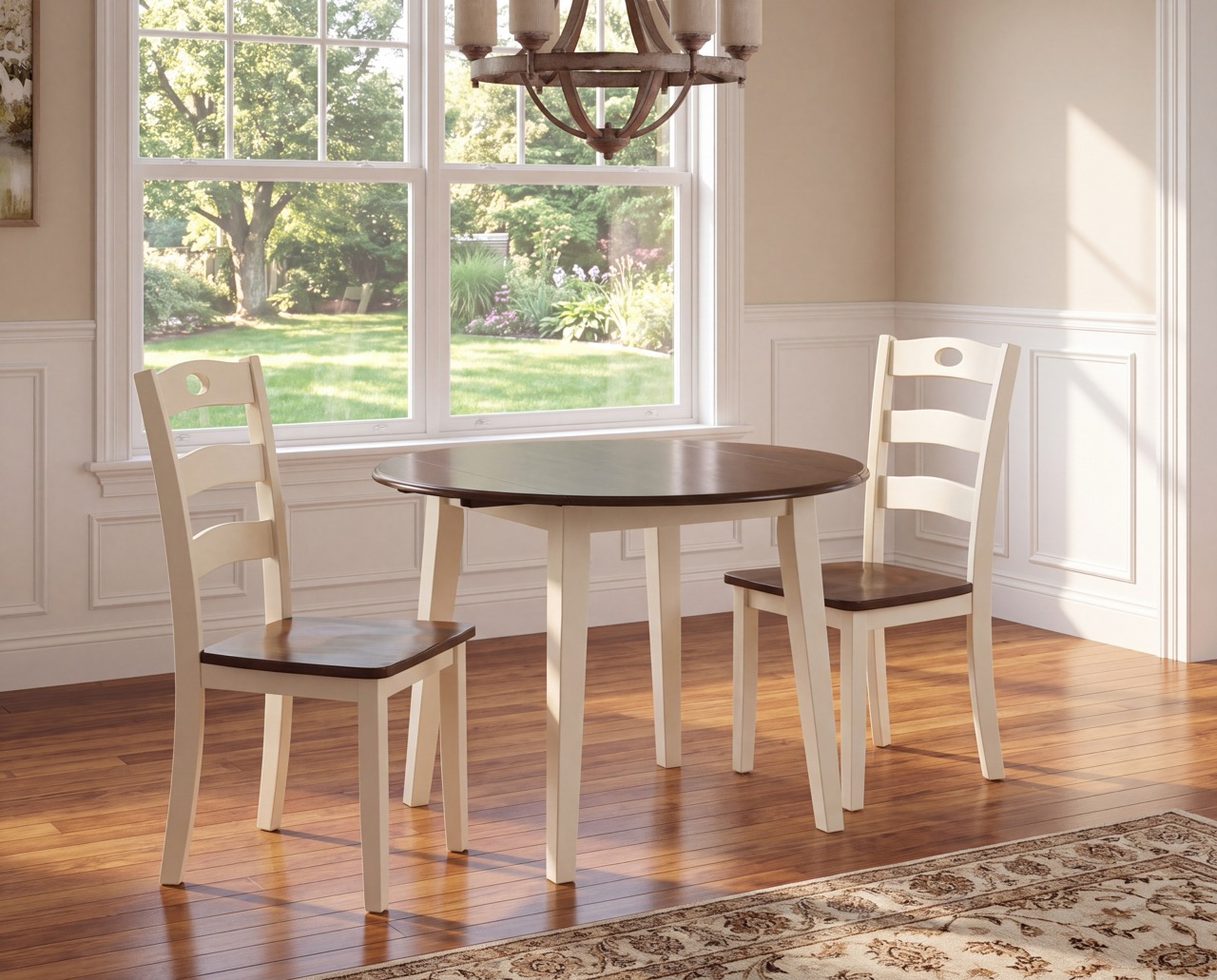 dark blue dining set