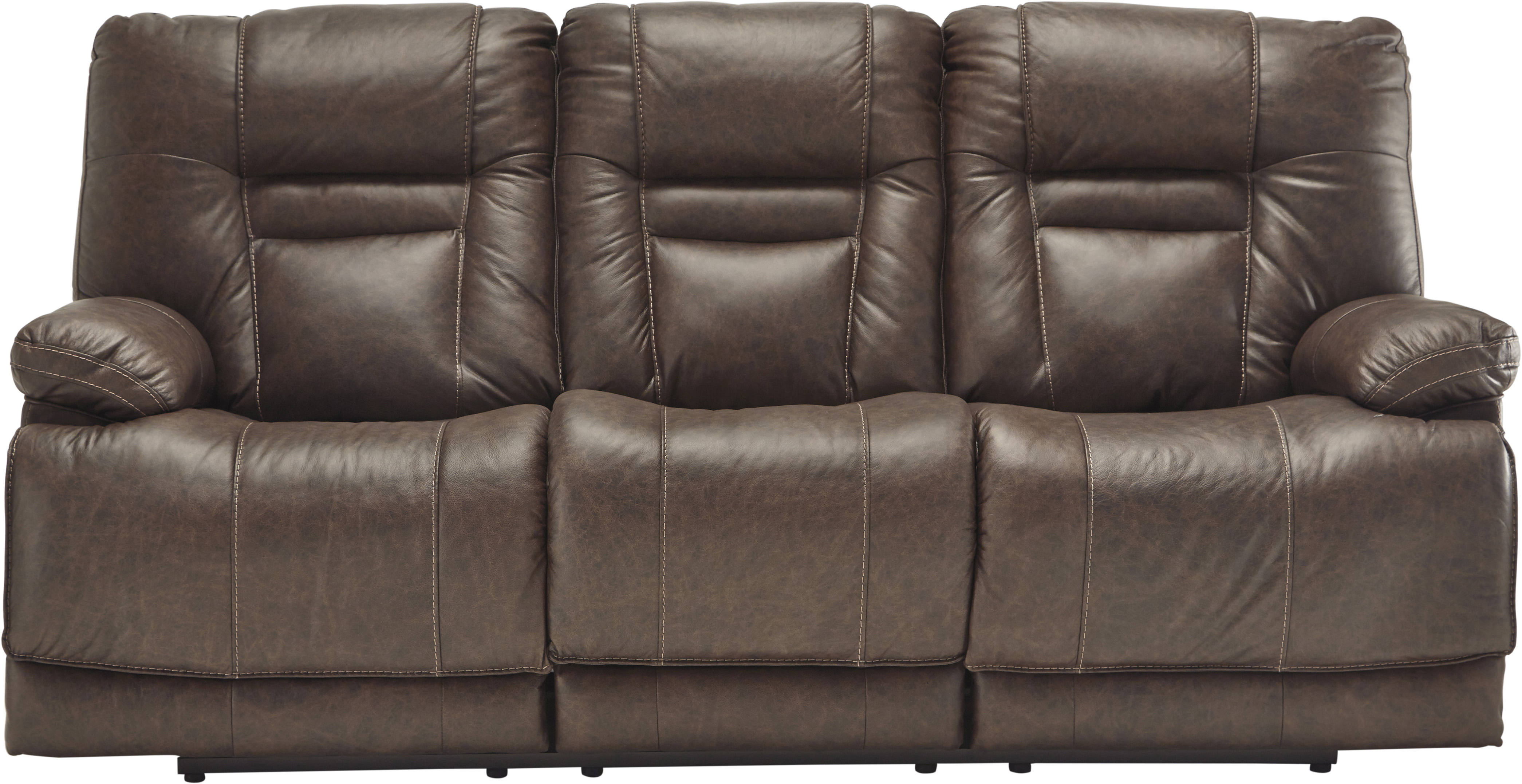 Ashley Wurstrow Brown Power Recline Leather Sofa - Better