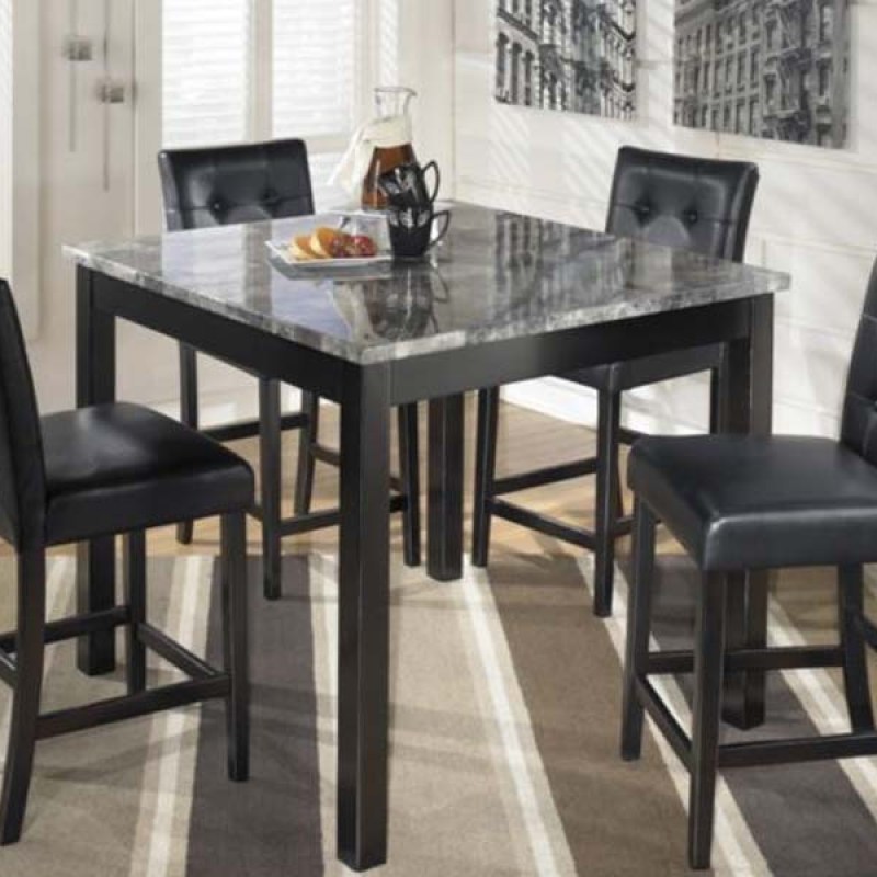 Five piece counter dining set