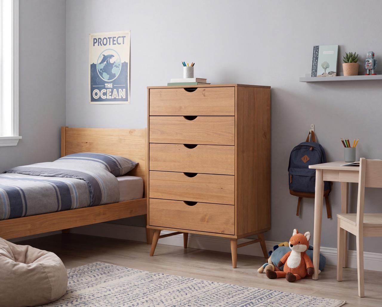 Crib ina nursery