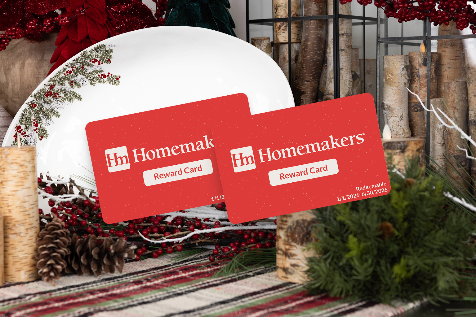 Holidays gift card promotion