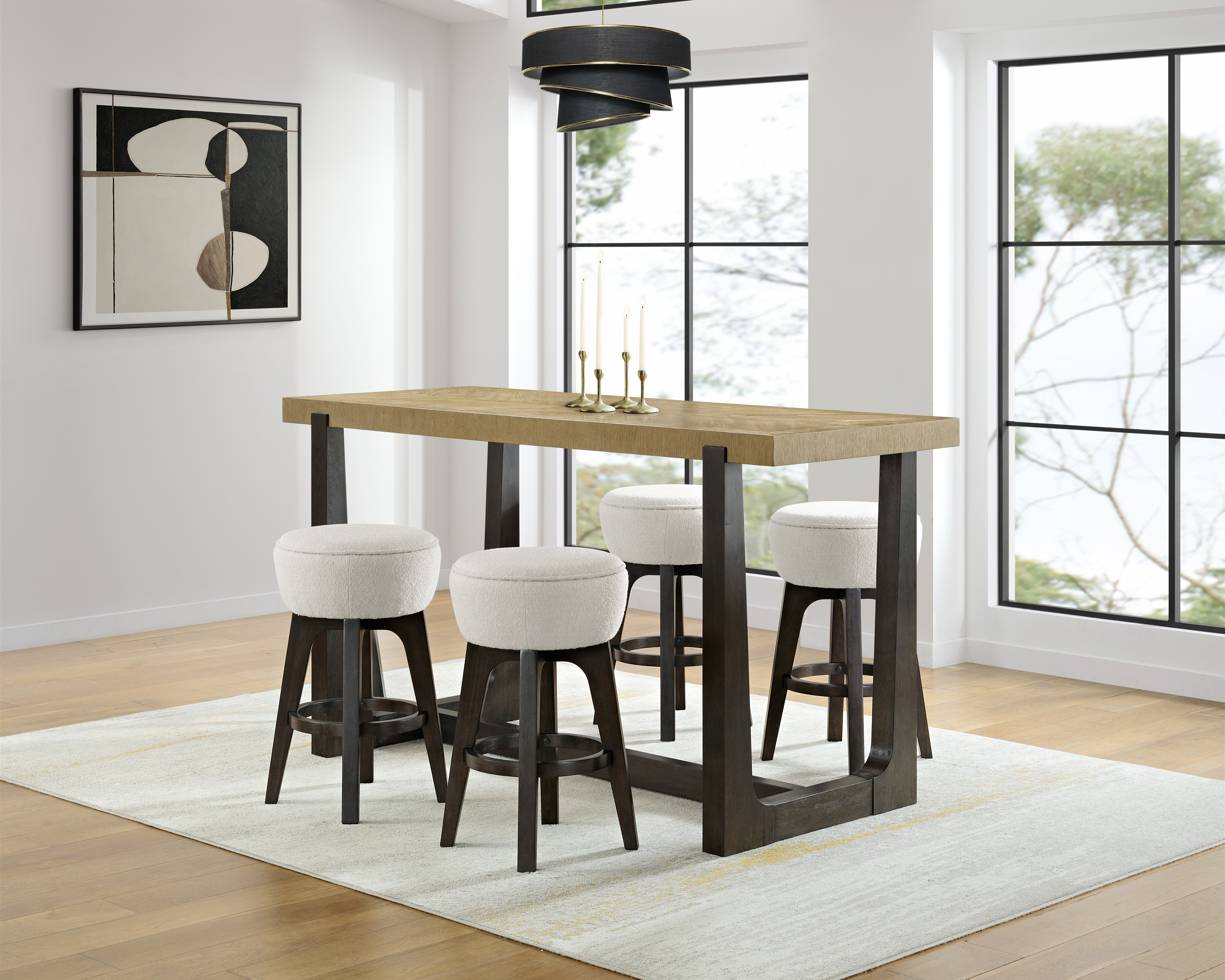5-piece counter height dining set
