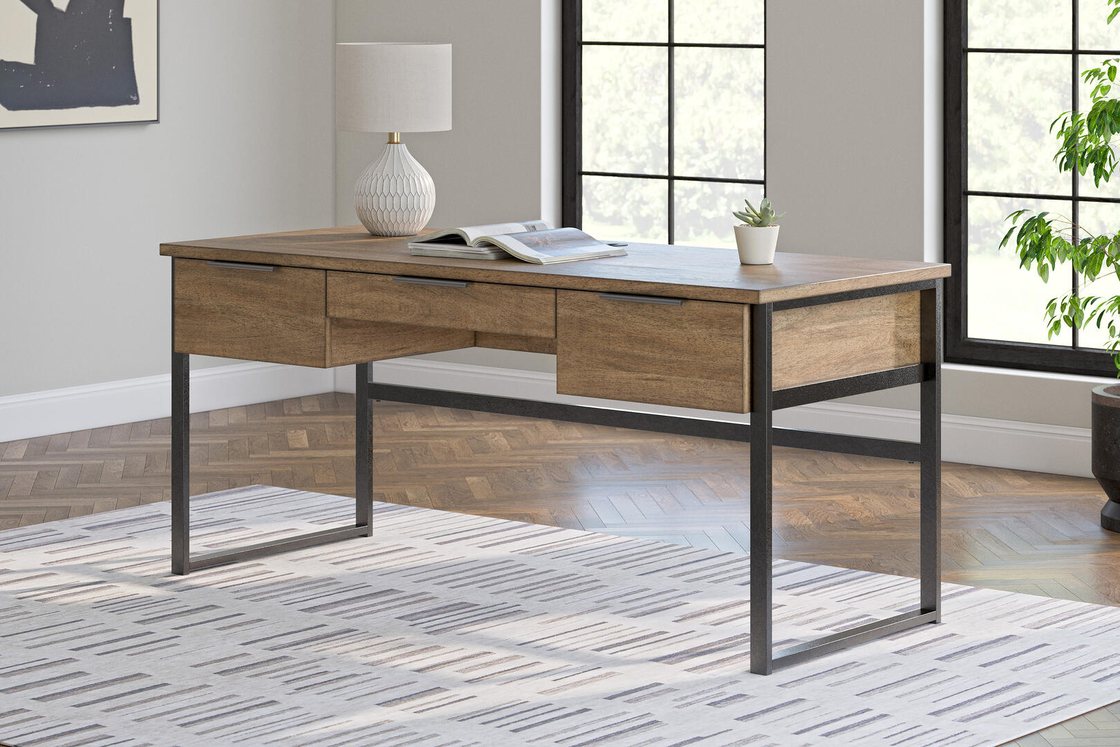 Ashley montia 67 inch desk