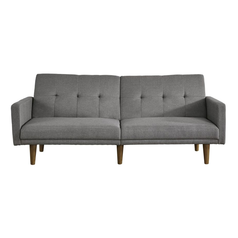 Gray futon