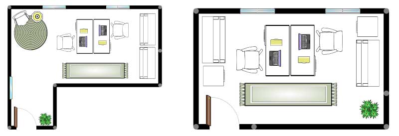 Shared Office Space Ideas For Home & Work