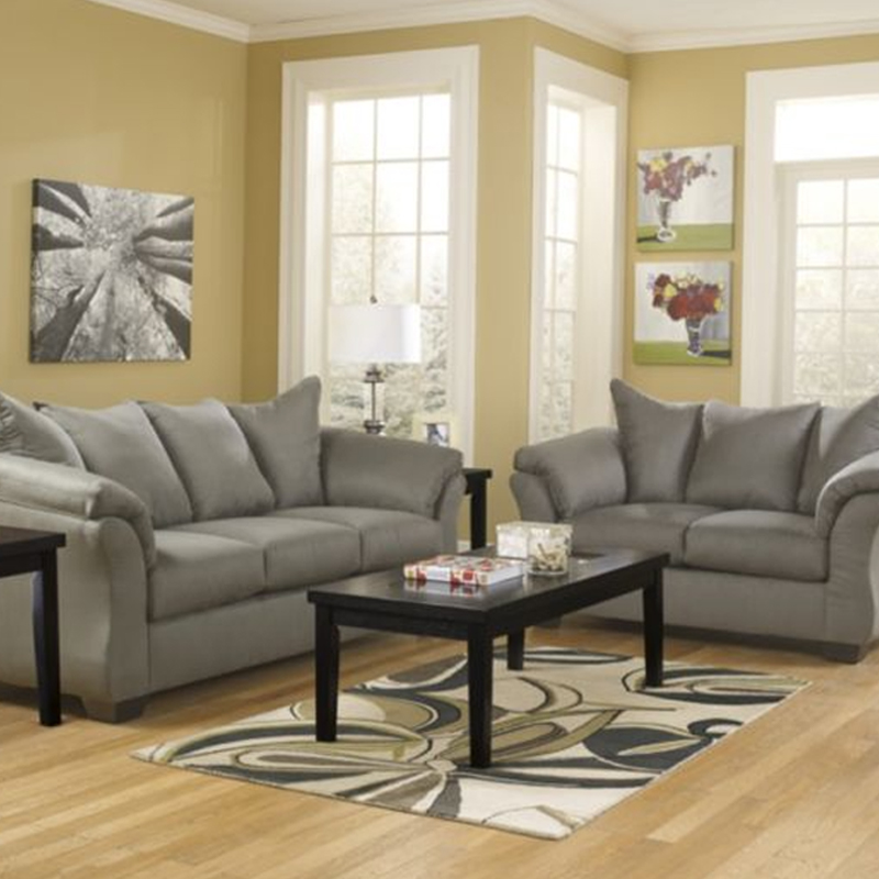 ashley darcy cobblestone sofa and loveseat