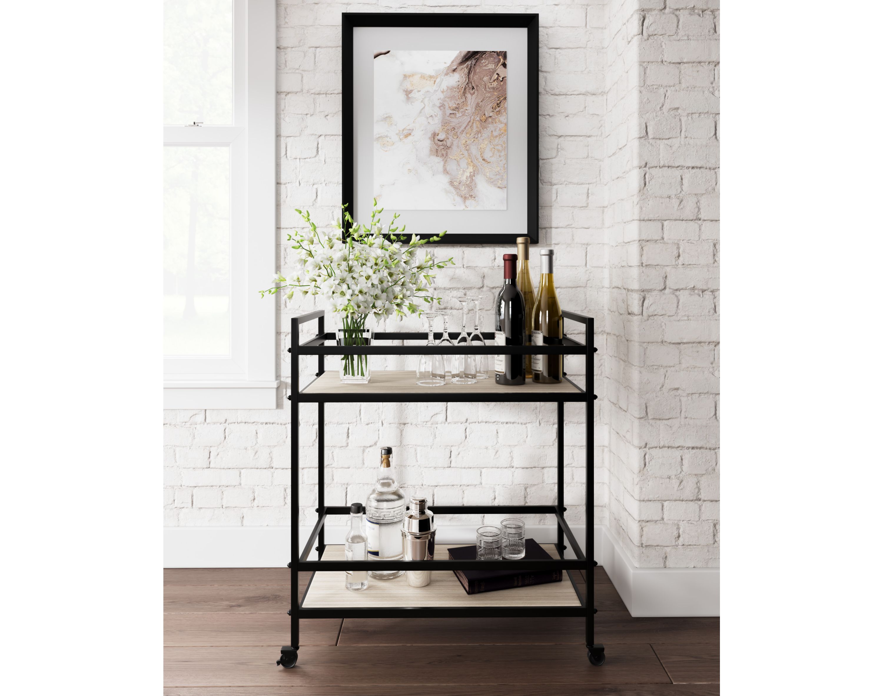 https://www.homemakers.com/shop/kitchen-and-dining-room/bar-furniture/bars-and-bar-sets/ashley-waylowe-bar-cart/686649.html