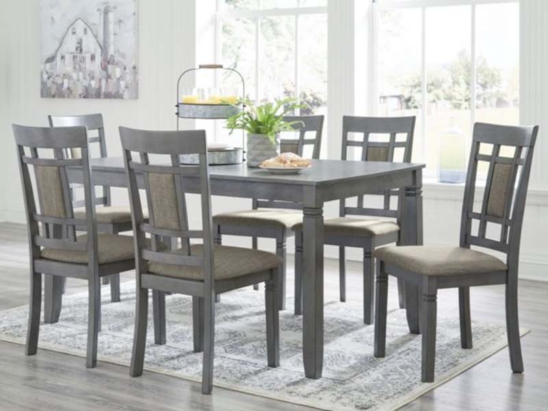 Seven piece dining set