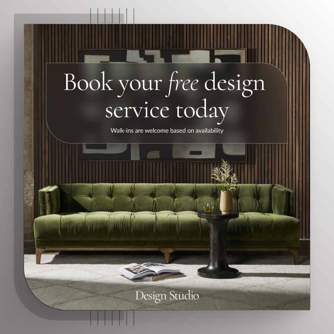 Design Studio booking messaging
