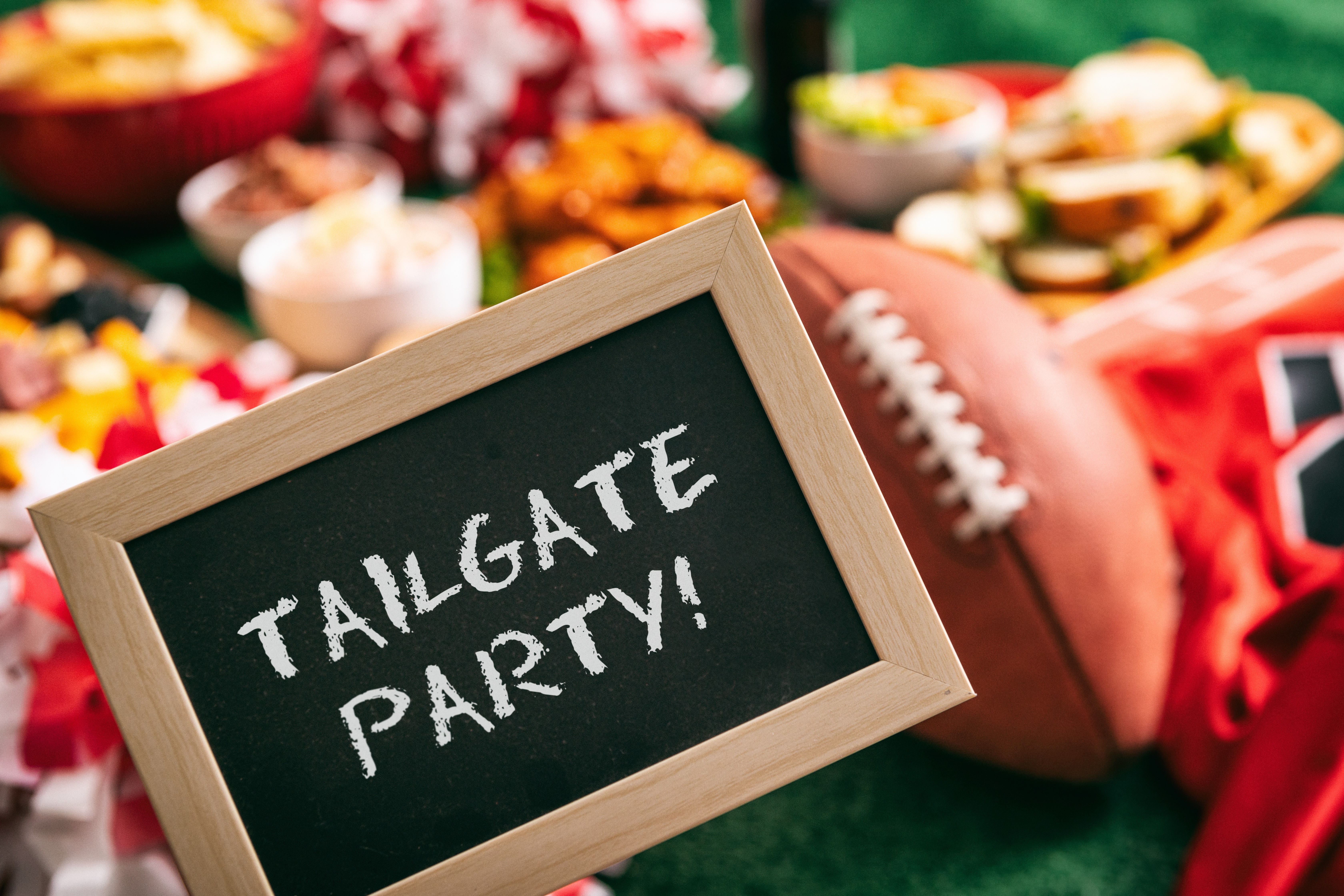 tailgating party signs