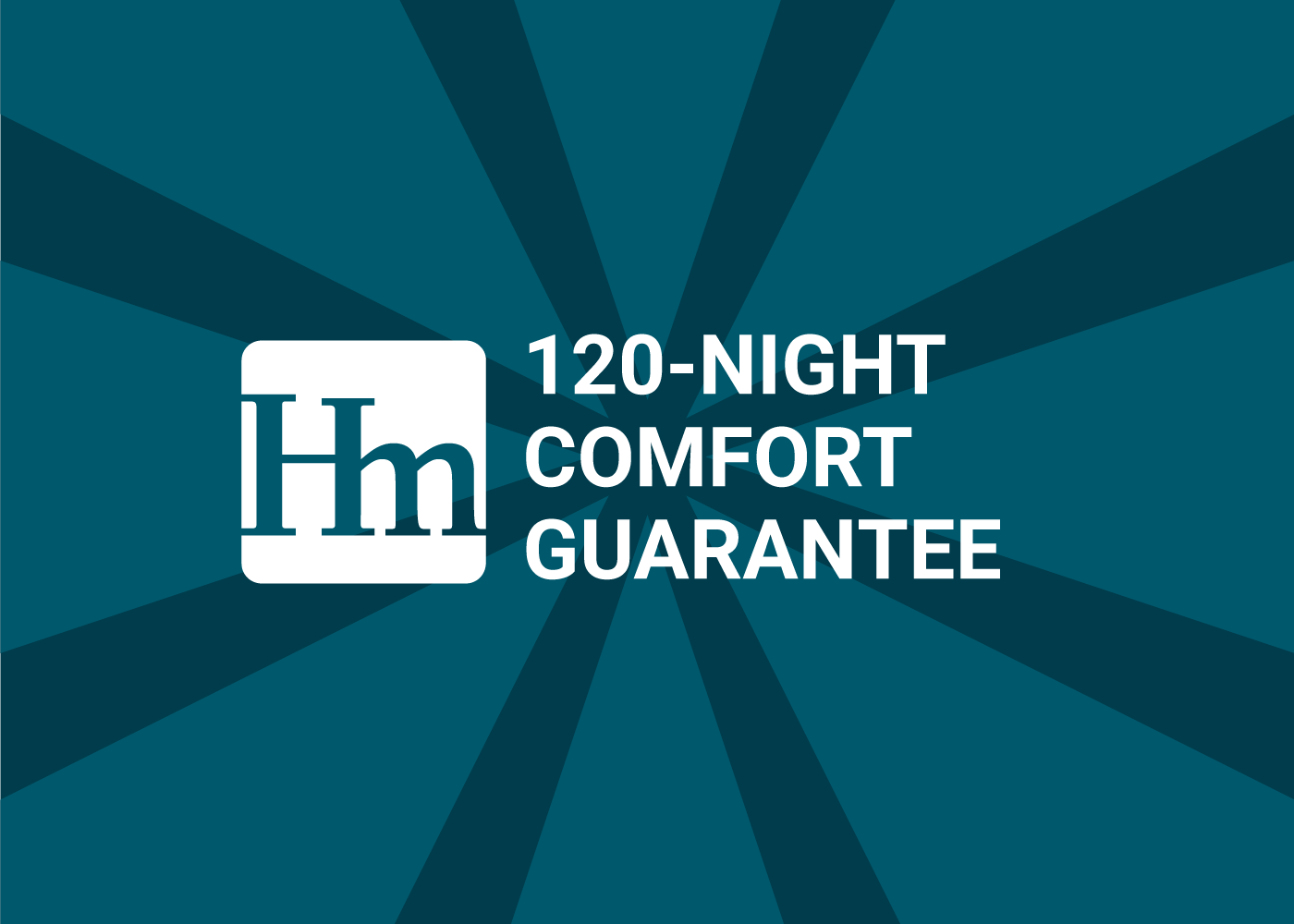 120 Night Comfort Guarantee