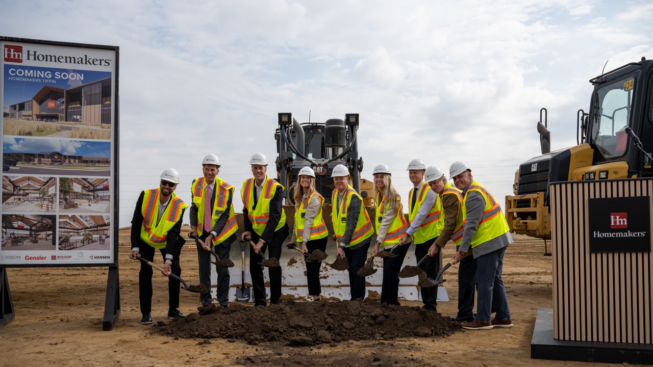 Merschman family and growth partners breaking ground on Tiffin, IA new store location