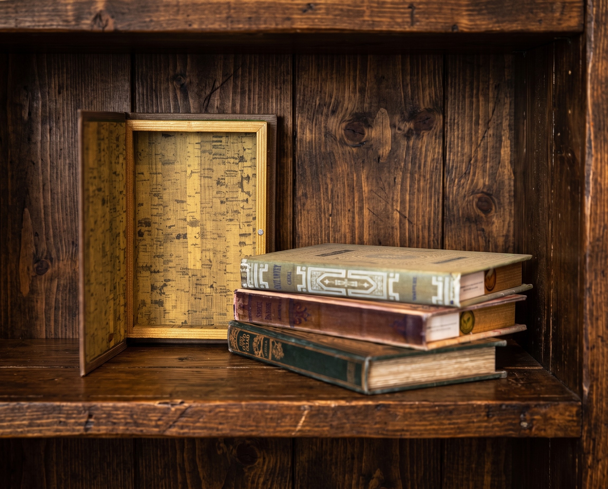 faux book with hidded compartment