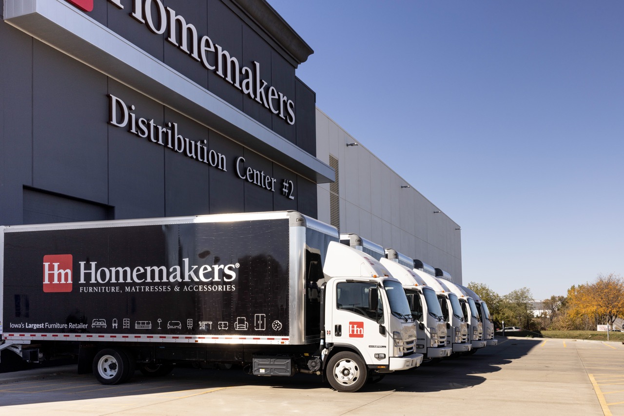 Homemakers delivering your furniture