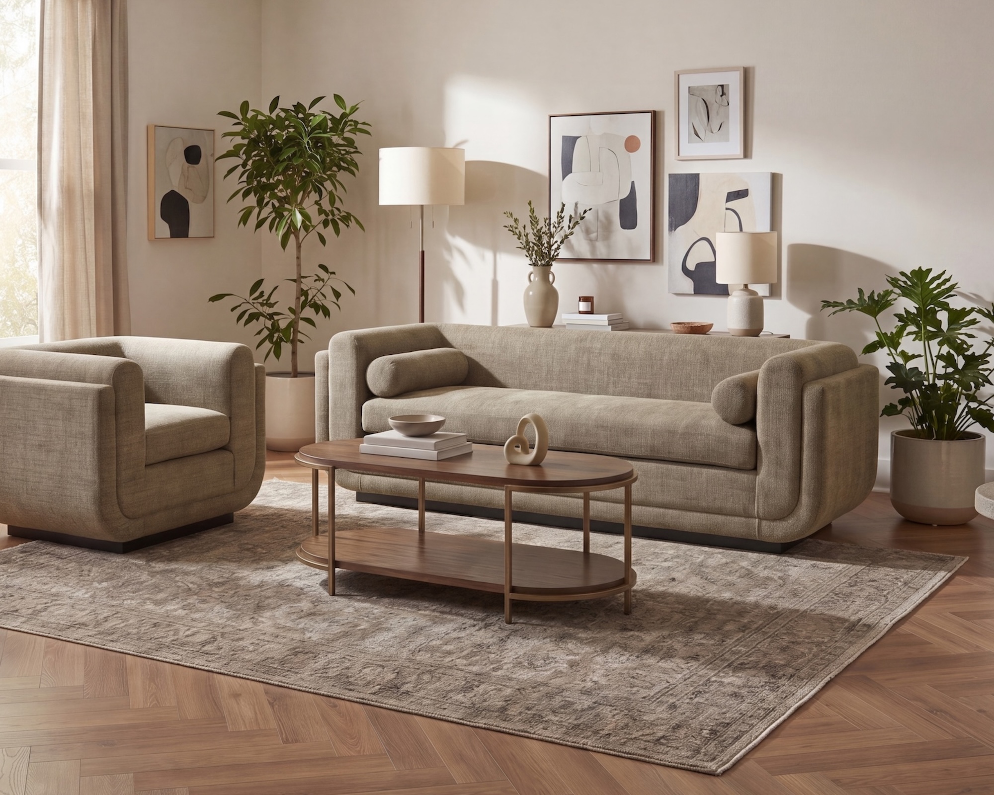 Modern style living room