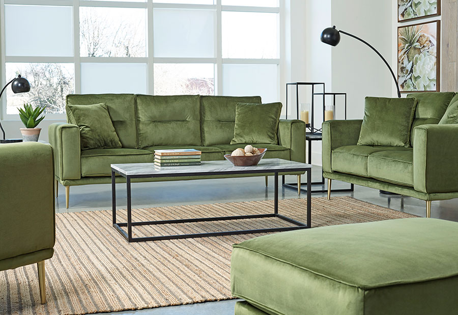 Mid-Century Modern style living room